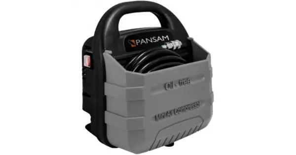 Compresor fara ulei cu accesorii incluse PANSAM Promoție