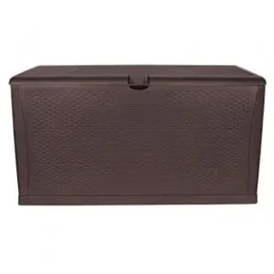 Cutie de depozitare pentru gradina TM-SBR46H TOUGH MASTER 460L, 120x61x63cm, maro inchis Ofertă exclusivă