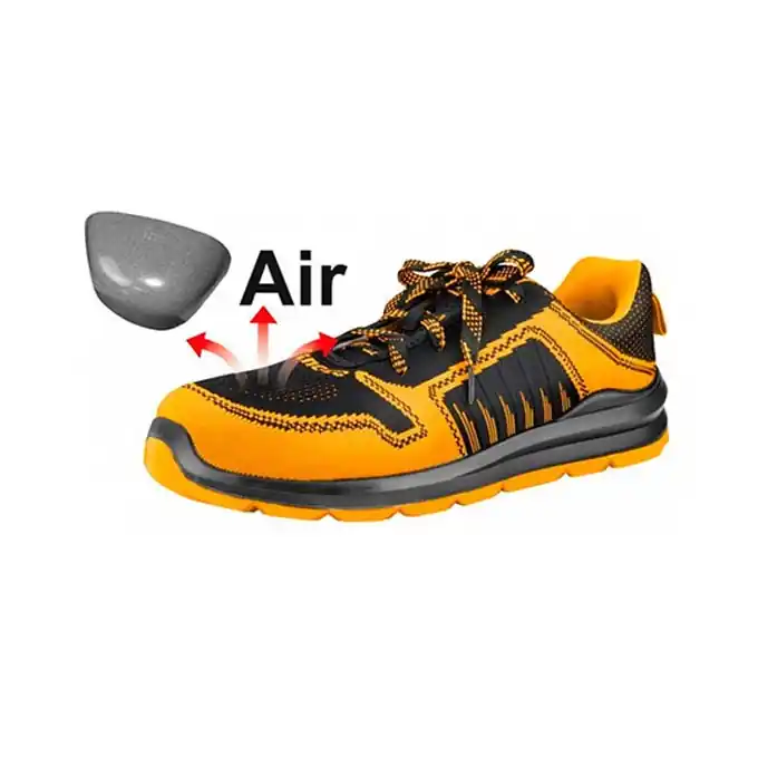 Adidasi Protectie cu Varf Metalic 43 INGCO SSH81SB.43 Preferatul clienților