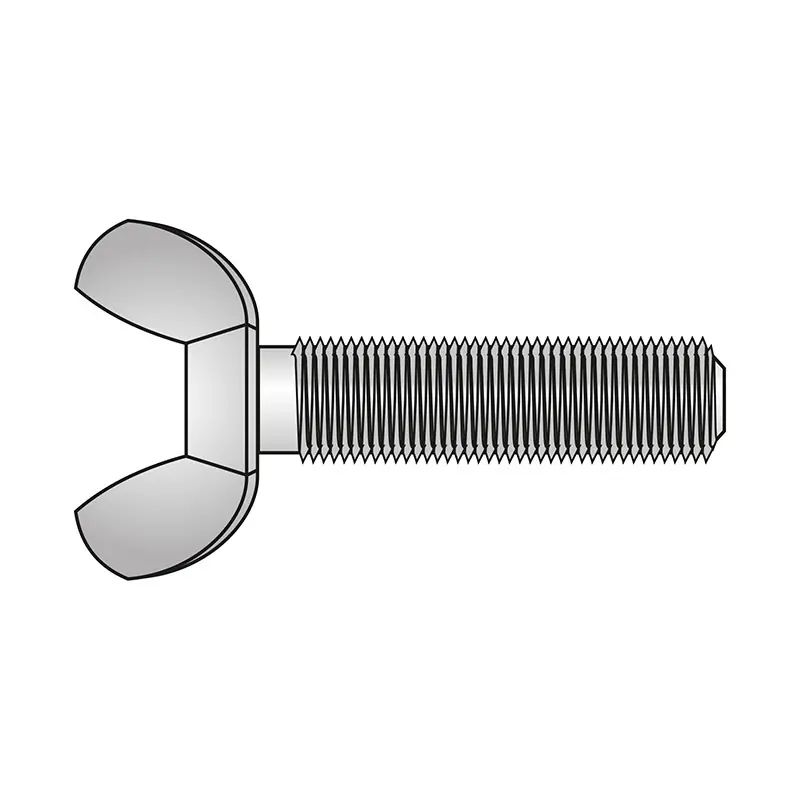 Livrare gratuită Surub fluture DIN 316, Rocast
