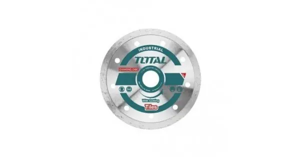 Transport gratuit Disc diamantat continuu, ceramica, umed, 125mm Total (INDUSTRIAL)