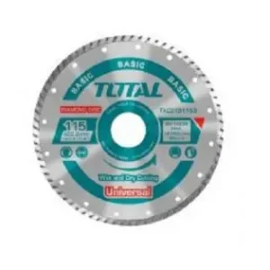 Disc diamantat taiere beton - TURBO - 115mm Retur ușor