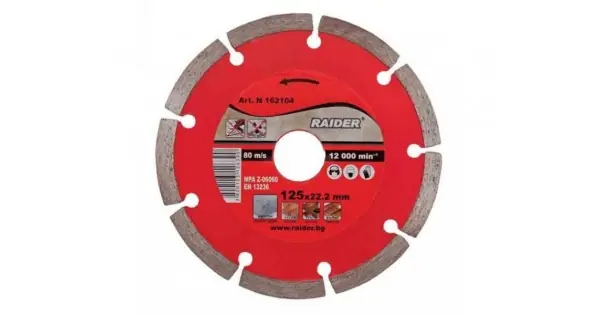 Lichidare de stoc Disc diamantat taiere in mediu uscat 115 mm 162101