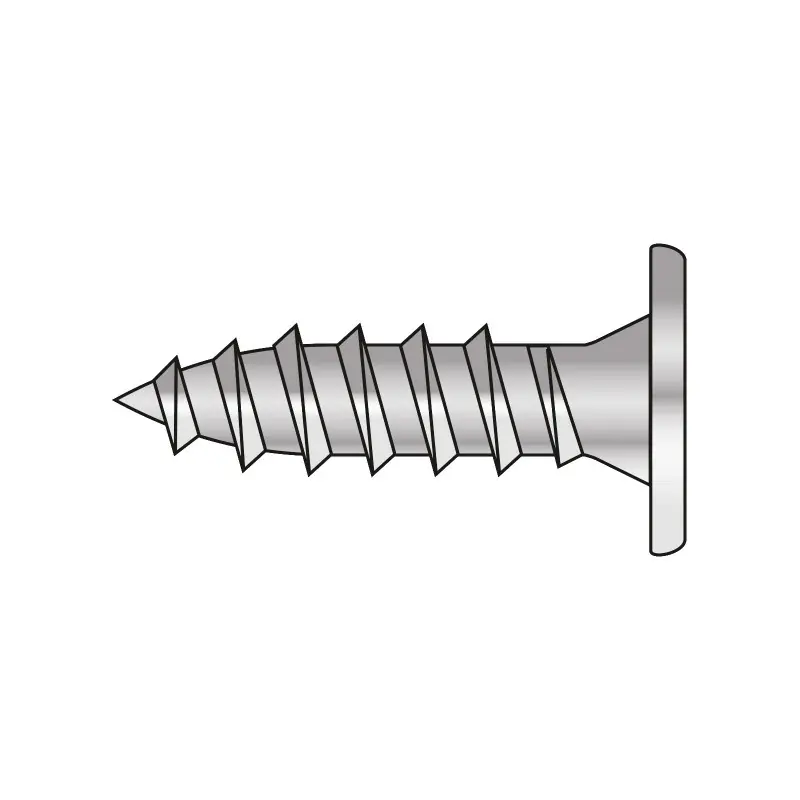 Reducere de preț Surub autofiletant cu cap extra-plat pentru tabla, otel zincat, Rocast