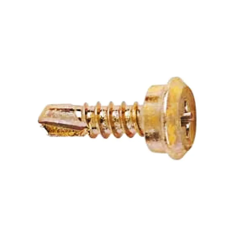 Surub autoforant pentru ferestre PVC 100 Vekaplast, otel, zincat galben, Rocast Ultima șansă