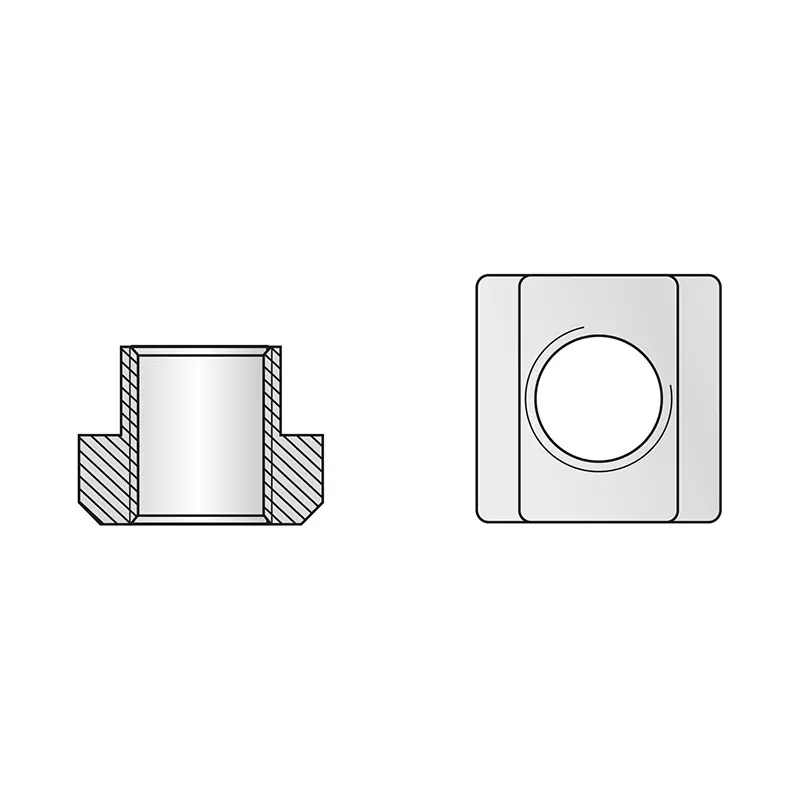 Discount Piulita pentru canale " T " DIN 508, otel gr.8, Rocast