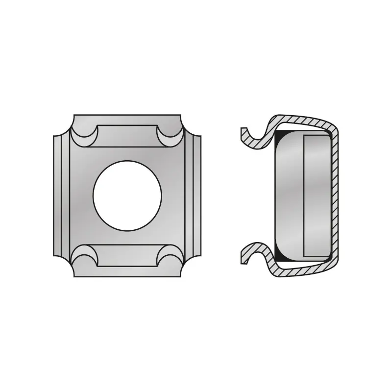 Piulita prizonier, otel, zincat, Rocast Disponibil imediat