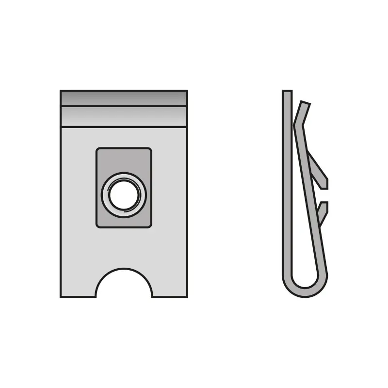 Cel mai vândut Piulita pentru tabla, otel, Rocast