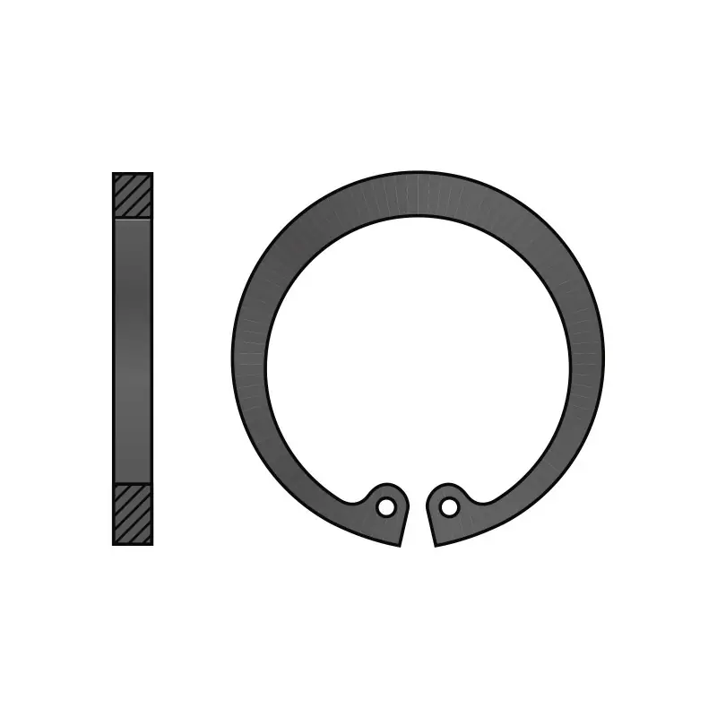 Ofertă exclusivă Inel de siguranta pentru alezaje DIN 472, otel, fosfatat, Rocast