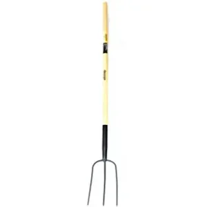 Reducere de preț Furca 3 coarne - coada de lemn - 120cm