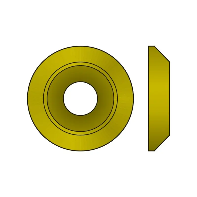 Rozeta, otel, zincat galben, Rocast Retur ușor