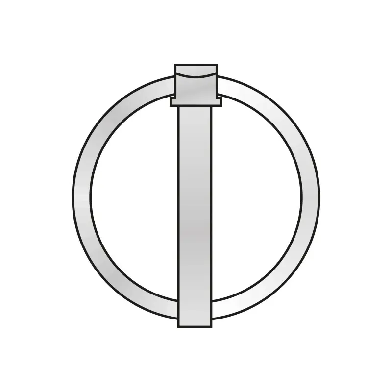 Ultima șansă Splint pin DIN 11023, otel, zincat, Rocast