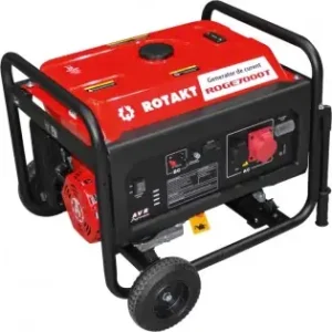 Reducere Generator de curent pe benzina ROGE7000T, 6.8 kW - 380 V
