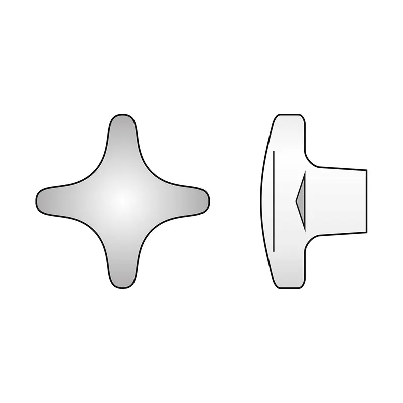 Maner cruce forma " D " DIN 6335, otel, Rocast Ieftin