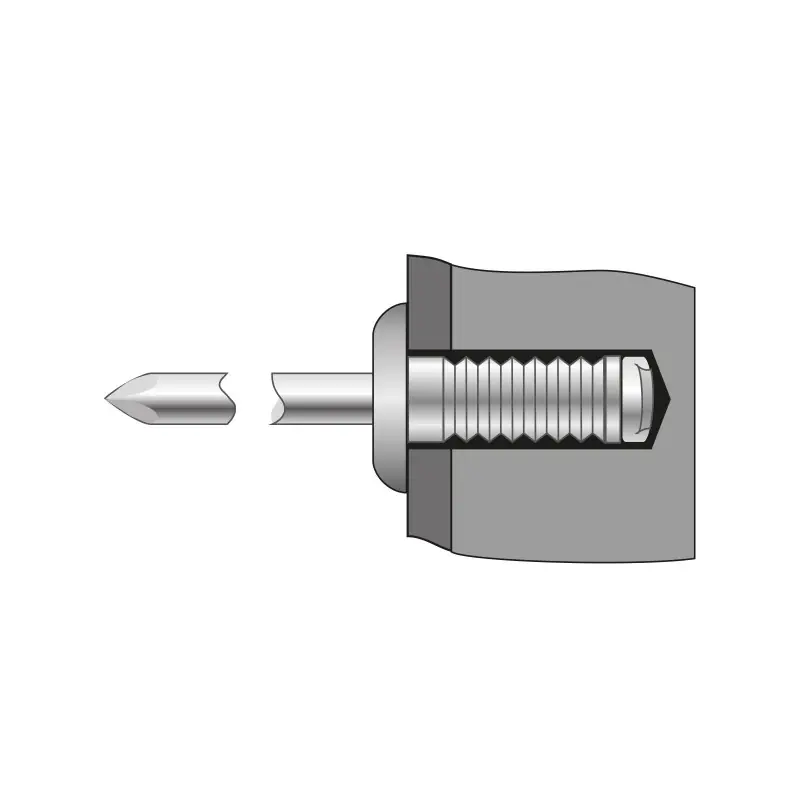 Cel mai bun preț Pop-nit ingropat cap bombat, Aluminiu - Otel, Bralo