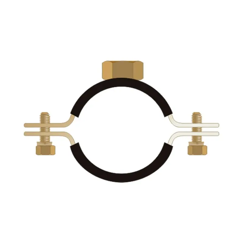 Lichidare de stoc Colier greu cu piulita dubla si protectie de cauciuc, Rocast