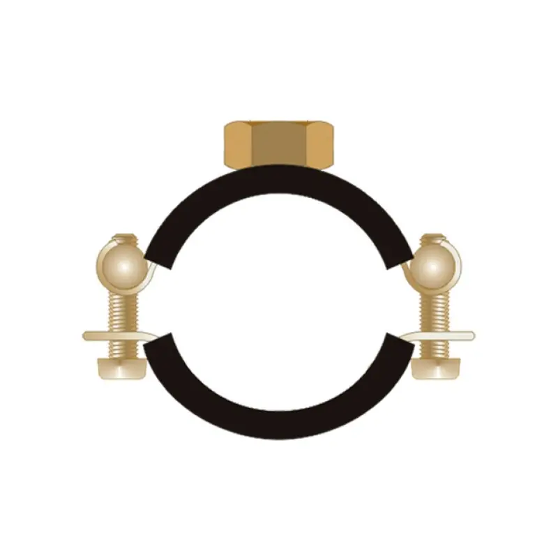 Colier rapid greu cu protectie de cauciuc, Rocast Super ofertă