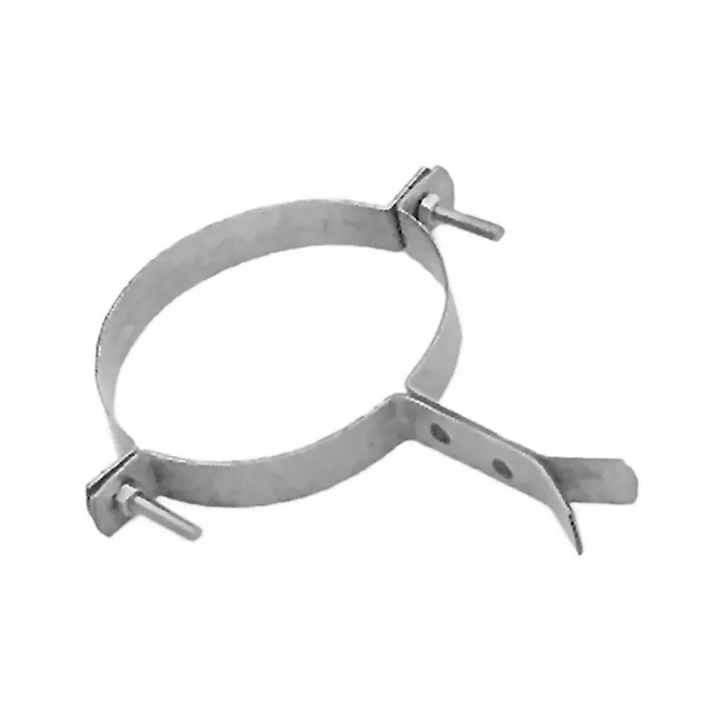 Colier tip 22, banda galvanizata 20 x 2.0 mm, prindere cu surub cap HEX M6 x 20 mm, Rocast Expediere rapidă