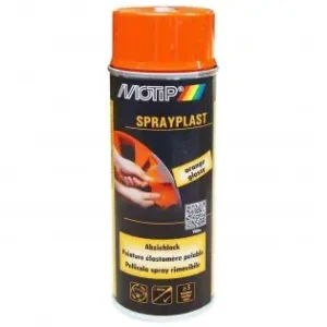 MOTIP Spray Plast Vopsea folie detasabila, 400ml portocaliu Cel mai vândut