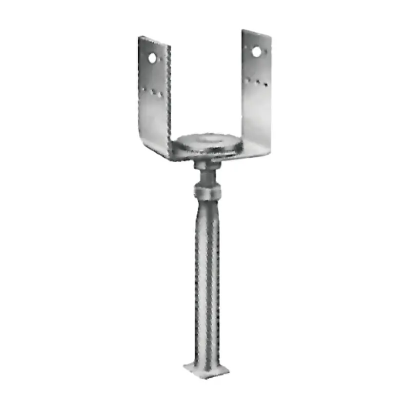 Papuc de reazem reglabil - Vario, fixare cui ancora Ø4 / surub Ø8 pentru lemn, perforatii Ø5, Ø13.5 mm, Rocast Cumpărături sigure