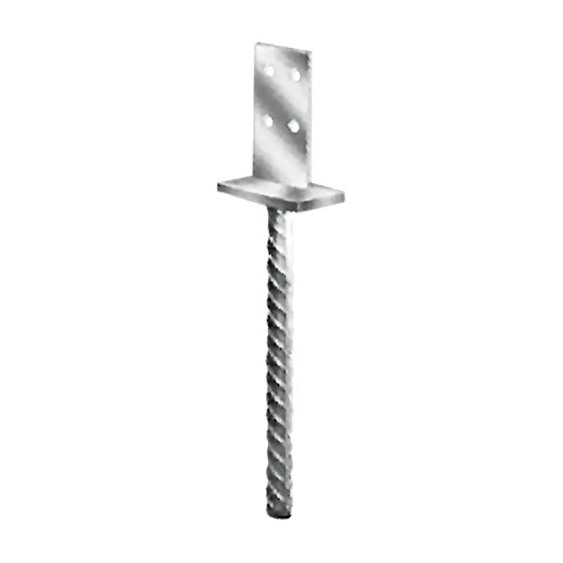 Papuc de reazem, tija striata Ø20 mm, fixare surub Ø8 mm, perforatii Ø8.5 mm , Rocast Ieftin