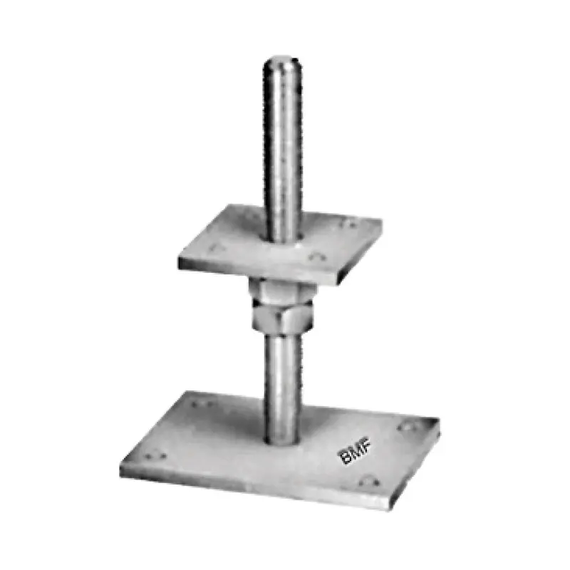 Doar azi Papuci de reazem reglabili Ps 80, fixare cui ancora Ø4 / șurub Ø5, perforatii Ø5 mm, Rocast