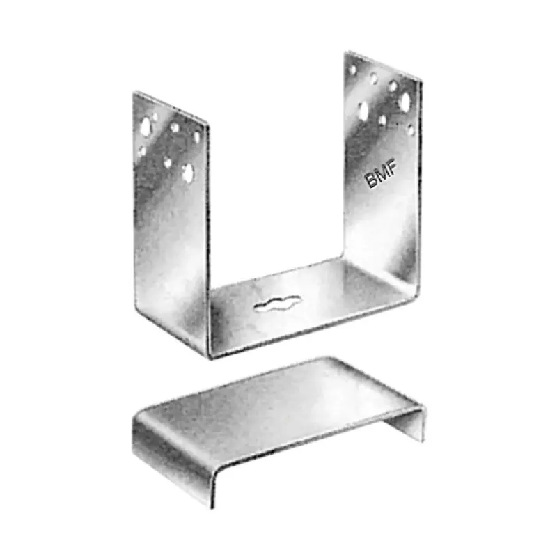 Ancora "U" cu placa de baza, fixare Ø4 x 40 / bolț, perforatii Ø5, Ø9 mm, Rocast Doar azi