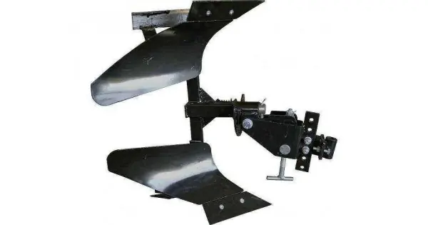 Ieftin Plug de arat reversibil pentru motocultor, cu doua trupite mici, Rotakt