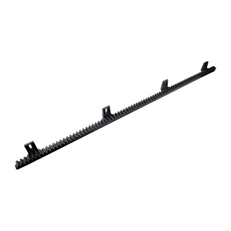 Calitate înaltă Cremaliera din nylon negru, lungime 1010 mm, cu 4 urechi, Rocast