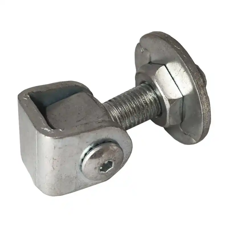 Ofertă limitată Balama cu placuta rotunda, zincata, L 44 - 66 mm, A17 mm, D50 mm, Rocast