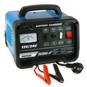 Ofertă Redresor baterie auto cu functie de incarcare rapida 12 / 24V, 25 - 180Ah DEP021 Dedra