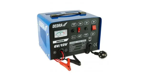 Promoție Redresor baterie auto, 6/12v 12v - 100Ah, DEP010 Dedra