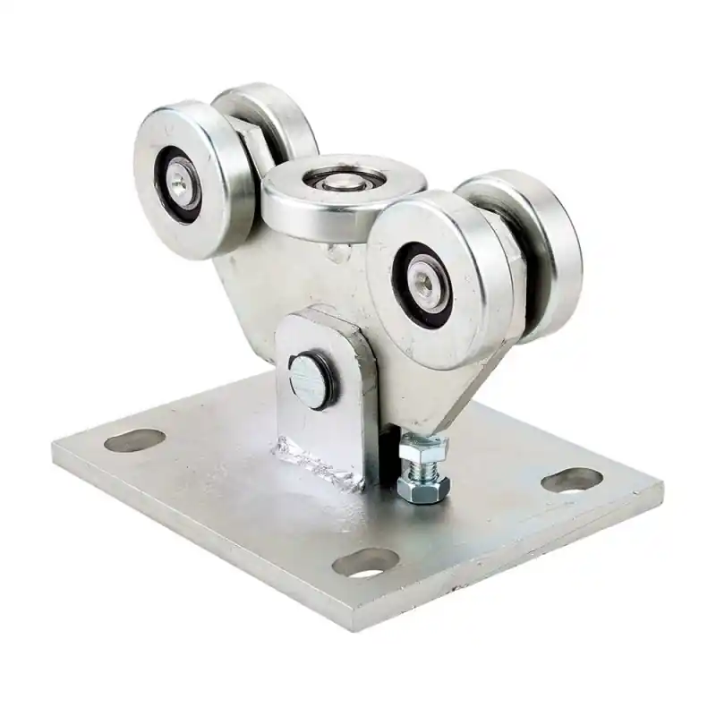 Dispozitiv cu 5 roti, zincat , serie medie de rulare, Rocast Ofertă specială