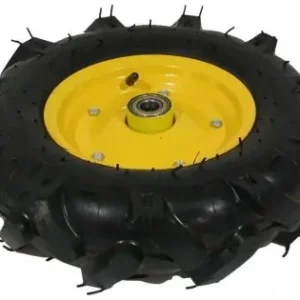 Roata roaba - TT - ax 20mm - rulment - crampoane - 4.00-8 4PR Livrare rapidă