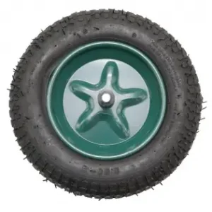 Ofertă exclusivă Roata roaba - TT - ax subtire 14mm - mixt - 3.50-8 4PR"