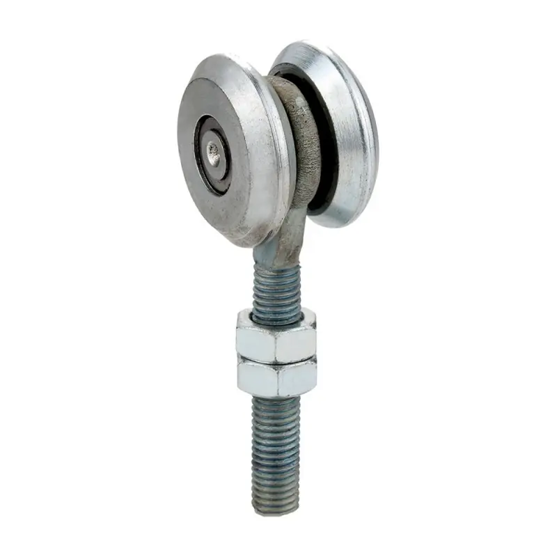 Retur gratuit Set de 2 role cu surub, zincate, M8, D25 mm, Rocast