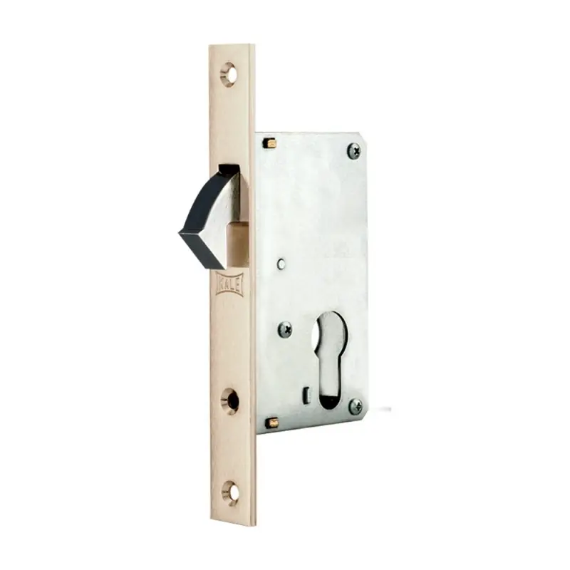 Broasca exterioara lata, usi culisante, fara cilindru, cromata, C/L 85 mm, Rocast Reducere