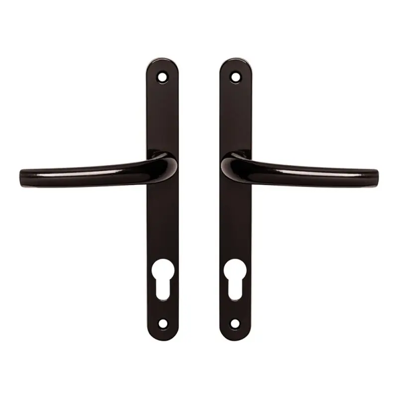 Set maner exterior SAFIR 25 x 85 mm, negru, cu arc, Rocast Reducere specială