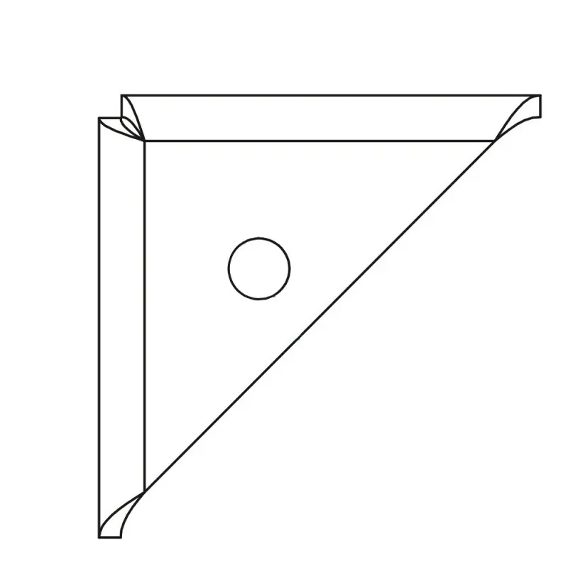 Reducere Suport unghiular, dimensiune 102 x 102 x 46 mm ,Rocast