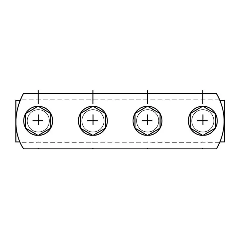 Conector 28 x 160 pentru profile, surub M8 x 20 ,Rocast Mai ieftin