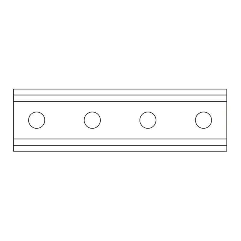 Conector 184 x 25 mm pentru profile 41 x 21 mm, Rocast Chilipir