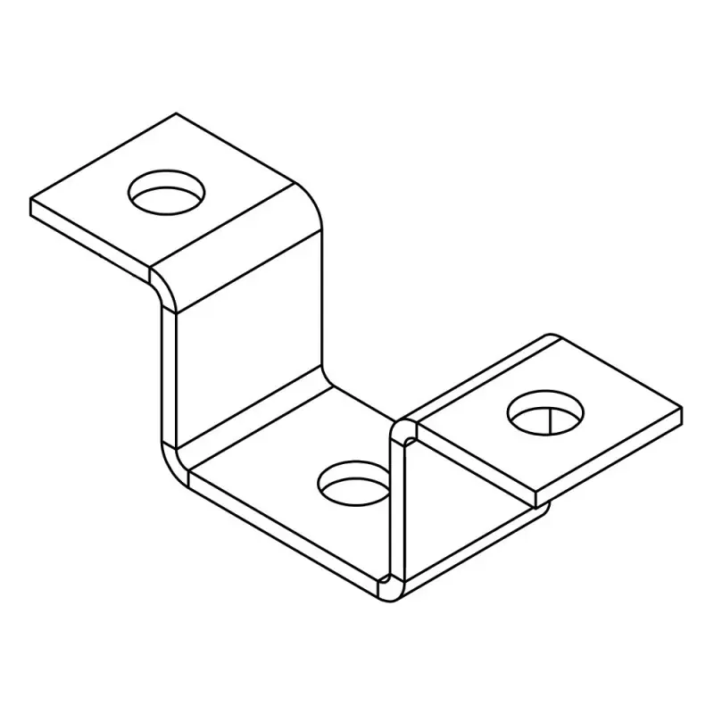 Ofertă specială Suport tavan U, RMTT02S, 50 x 35 x 30 x 2.5 mm, Rocast