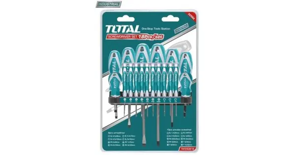 Set 18surubelnite - Cr-V (INDUSTRIAL) Plată sigură