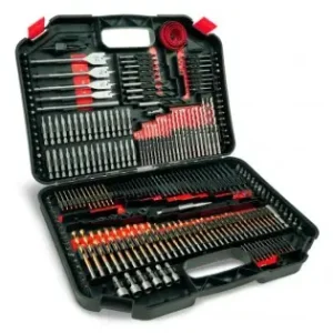 Set 246 piese gaurit insurubat, cutie transport, Dedra Plată securizată