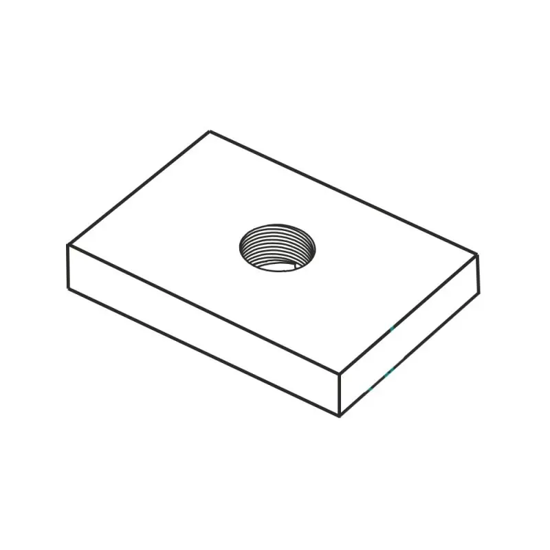 Vezi acum Piulita dreptunghiulara pentru profile 38 x 40 si 40 x 60 mm, Rocast