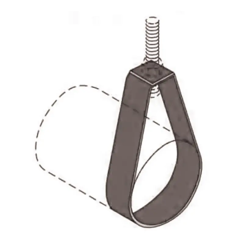 Colier cu banda ajustabila pentru profile, pivotant, zincat ,Rocast Livrare rapidă