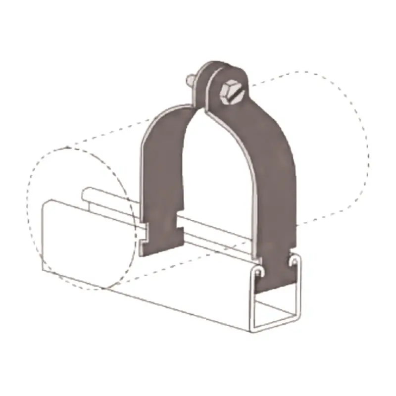 Vezi acum Coliere inch pentru profile 41 x 21 mm si 41 x 41mm, zincate, Rocast