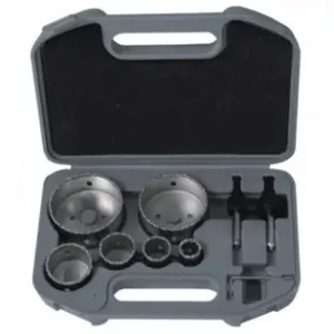 Expediere rapidă Set 6 piese carote carbura 22, 28, 35, 44, 68, 73 pentru ceramica Dedra DED1515