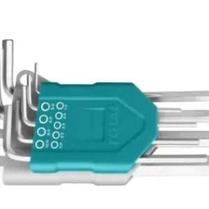 Set 9 chei imbus hexagonale: 1.5-10mm, Cr-V, brat lung (INDUSTRIAL) Super ofertă