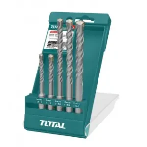 Set burghie rotopercutor SDS Plus: 5 buc TOTAL Chilipir